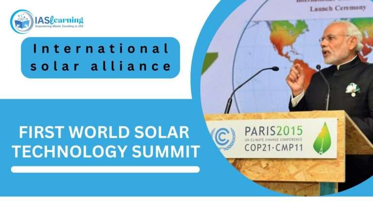 INTERNATIONAL SOLAR ALLIANCE: Illuminating a Greener and Bright Future