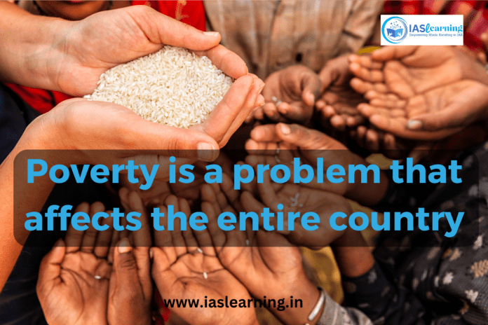 What is the main causes of poverty in India?