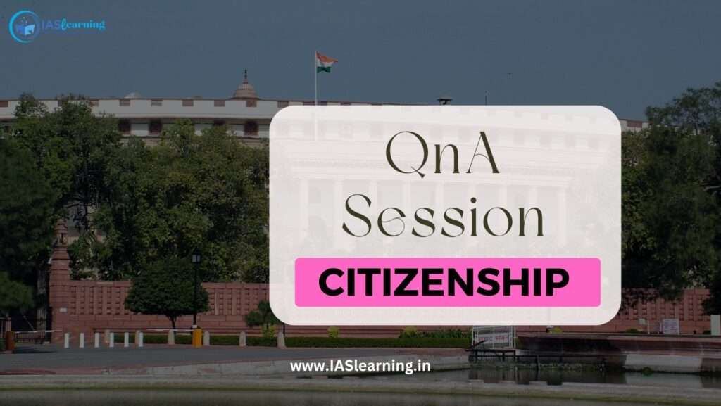 CITIZENSHIP