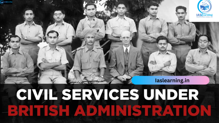 The Evolution of Civil Services During British Times