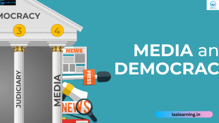 In what ways does media play an Important role in Democracy?