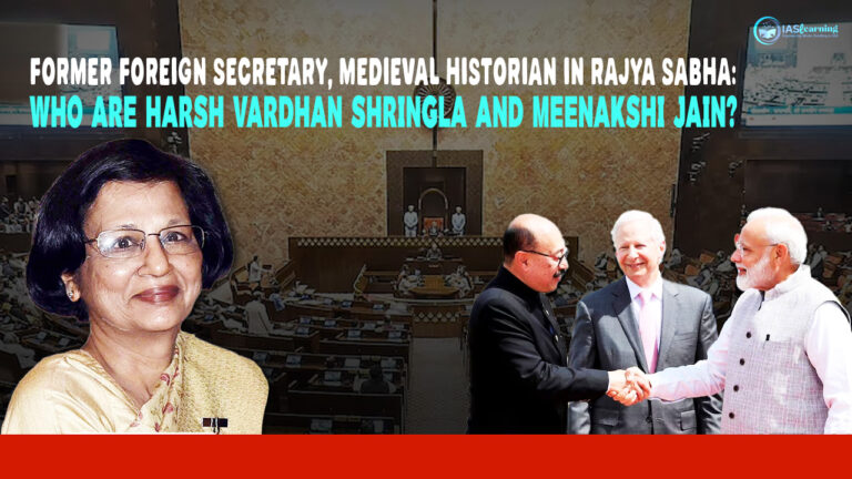 🏛️ Former Foreign Secretary, Medieval Historian in Rajya Sabha: Who Are Harsh Vardhan Shringla and Meenakshi Jain?