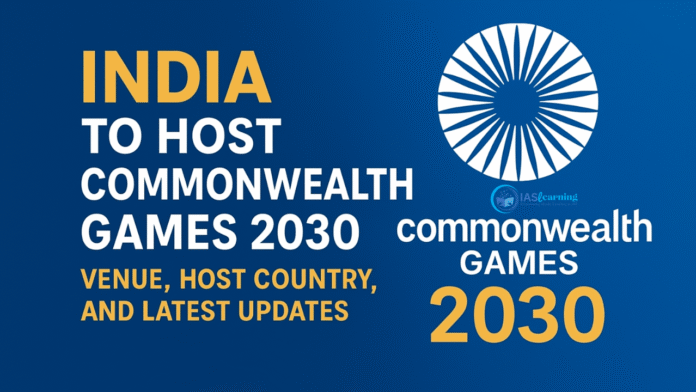 India to Host Commonwealth Games 2030